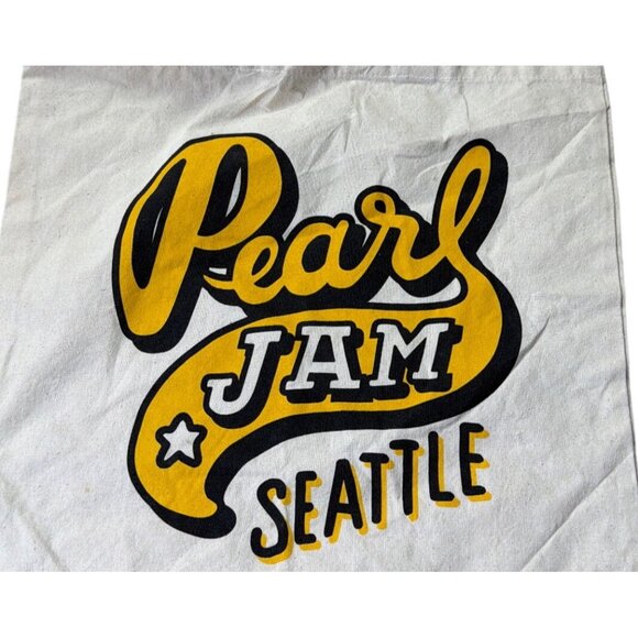 Pearl Jam Seattle Tote Bag 15.5" x 15.5" - Picture 2 of 5